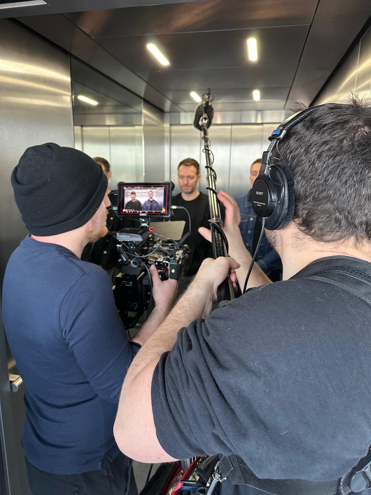 Behind the scenes