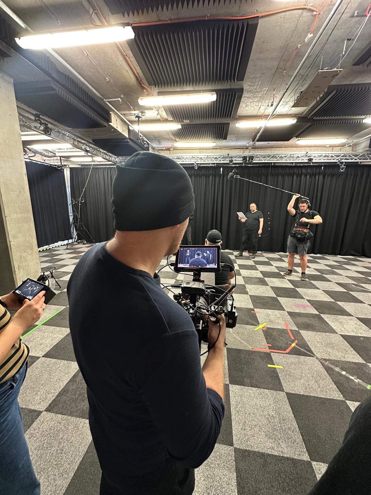 Behind the scenes