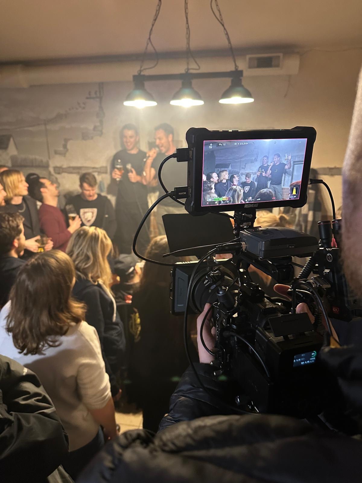 Behind the scenes