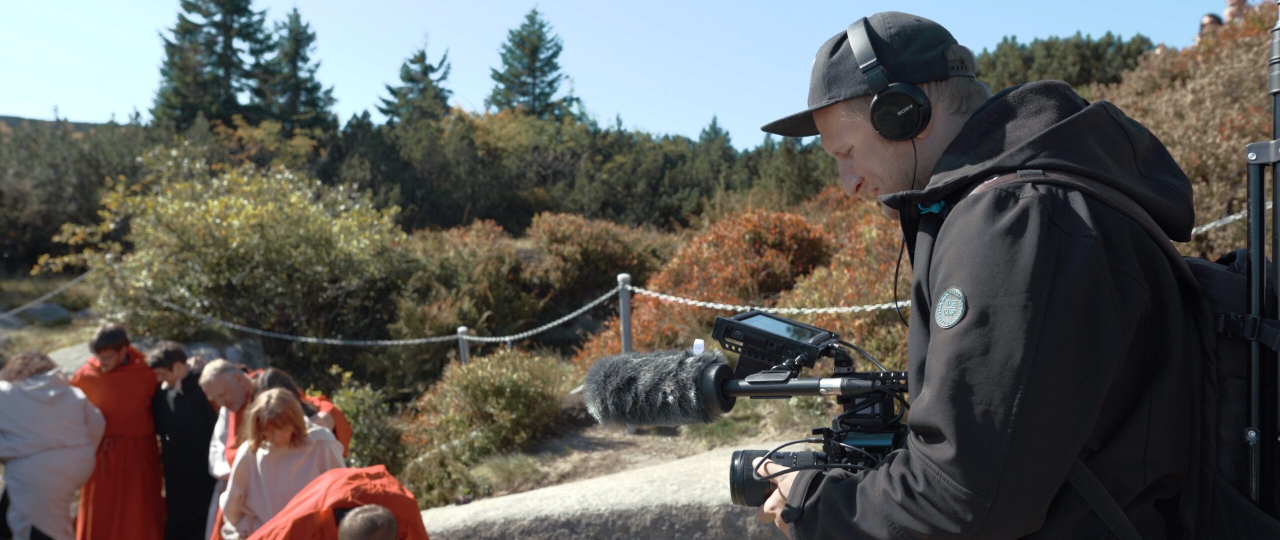 Behind the scenes